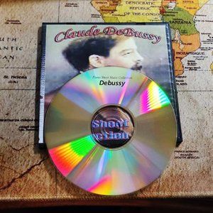 New Debussy + BONUS 6 Composers' Sheet Music Collection for Piano PDF on CD